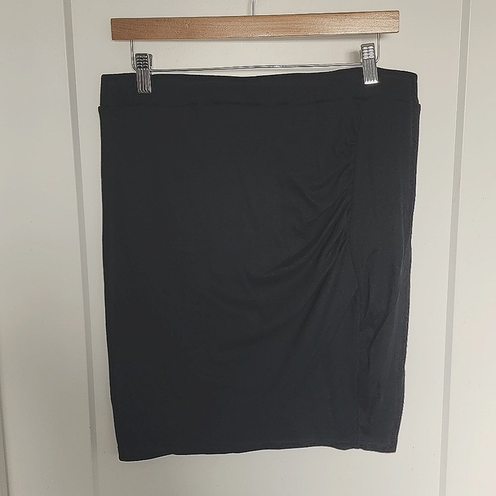 3/$25 Mini skirt with ruching/over lay